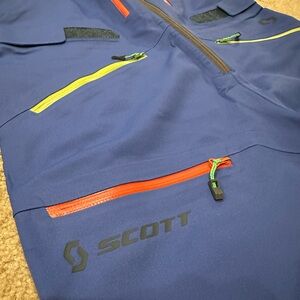 Scott waterproof ski bib in size L
